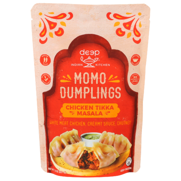Deep Indian Kitchen Chicken Tikka Masala Momo Dumplings