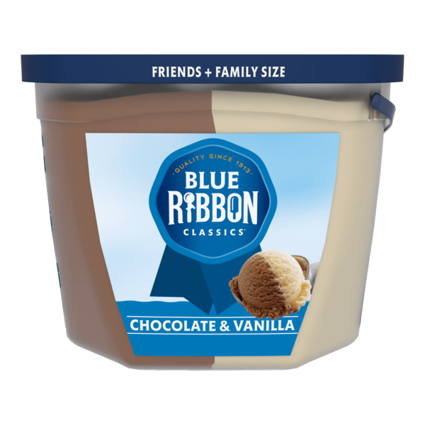 Blue Blue BLOODOWN 140F 8個セット Blue Ribbon Classics Chocolate & Vanilla Frozen Dessert Pail Same