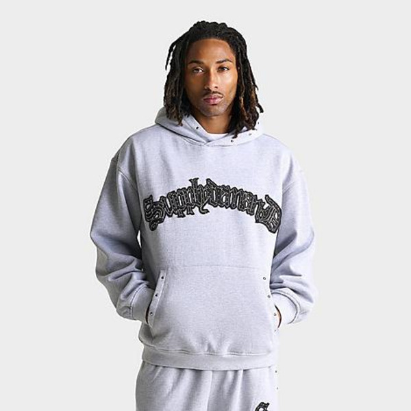 Supply & Demand Men's Nuclear Pullover Hoodie, M - Grey Heather