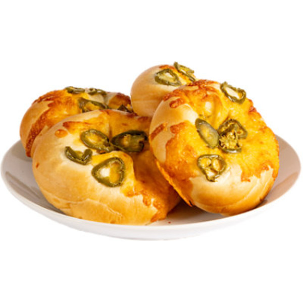 Cheddar Cheese Jalapeño Bagels
