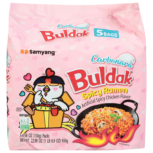 Samyang Foods Co., Ltd Spicy Carbonara Ramen