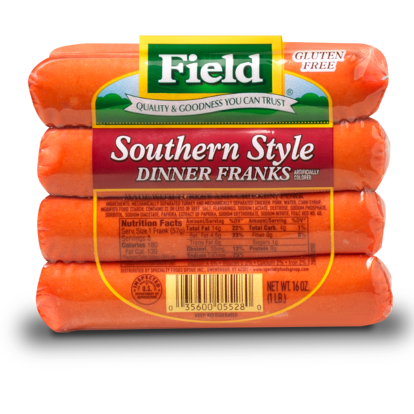 Field Southern Style Dinner Franks