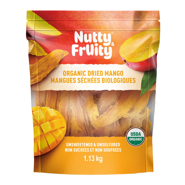 Nutty & Fruity Organic Dried Mango 1.13 kg