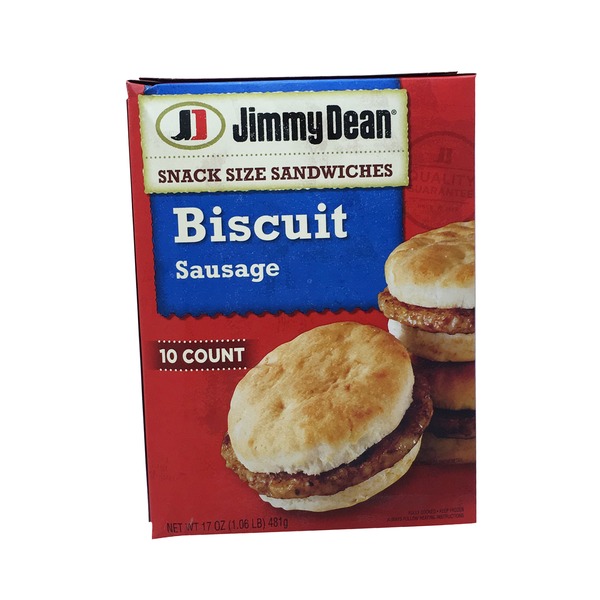 Jimmy Dean Sausage Biscuits, Snack Size Sandwiches from Bianchini's