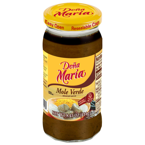 DONA MARIA Mole Verde Mexican Sauce