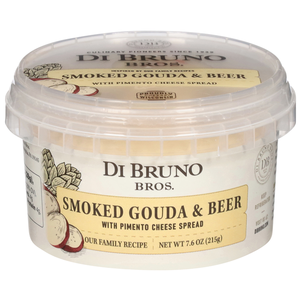 Di Bruno Bros Cheese Spread, Smoked Gouda & Beer with Pimento Same