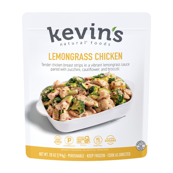 Kevin's Natural Foods Family Size Lemongrass Chicken