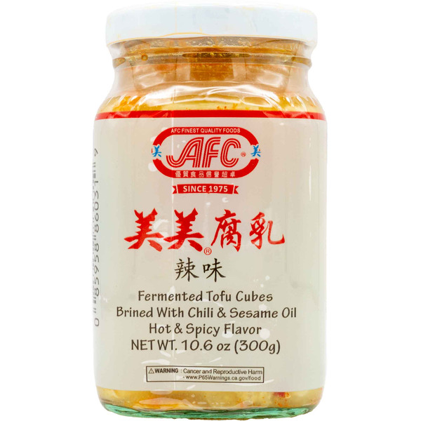AFC Large Hot Chili Bean Curd Preserves in Sesame Oil