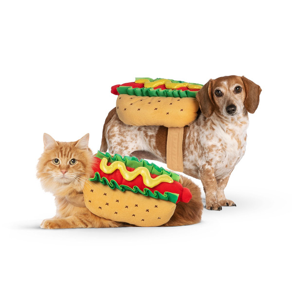 Thrills & Chills Hot Dog Dog & Cat Costume, Medium