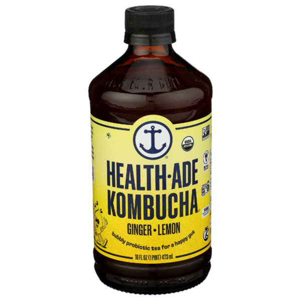 Health Ade Ginger Lemon Kombucha