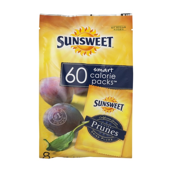 Sunsweet 60 Smart Calorie Packs Pitted Prunes 8 CT (7.3 oz) Instacart