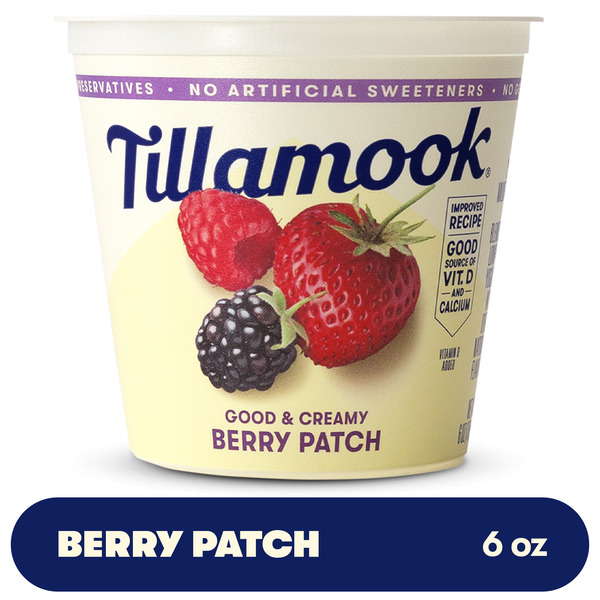 Tillamook Berry Patch Lowfat Yogurt