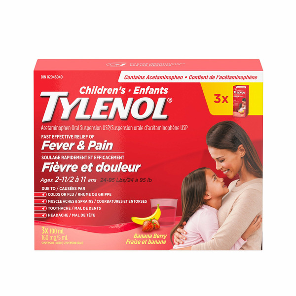 TYLENOL Children's Medicine, Fever & Pain