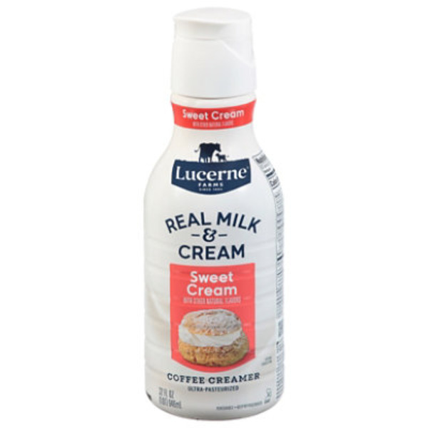 Lucerne Sweet Cream Coffee Creamer
