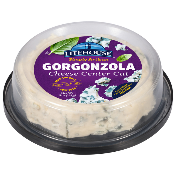 Litehouse Cheese, Center Cut, Gorgonzola