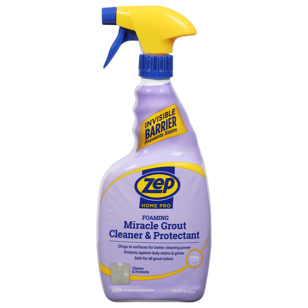 Zep Cleaner & Protectant, Miracle Grout, Foaming Same-Day Delivery