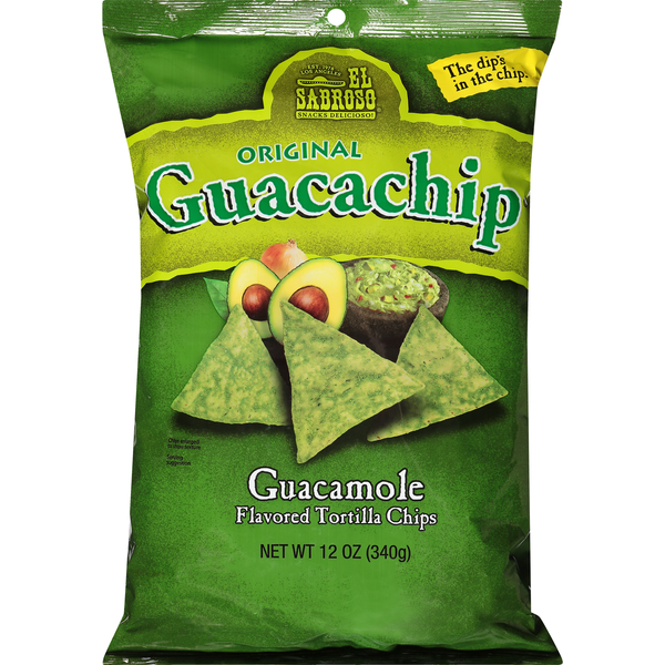 el sabroso guacamole chips