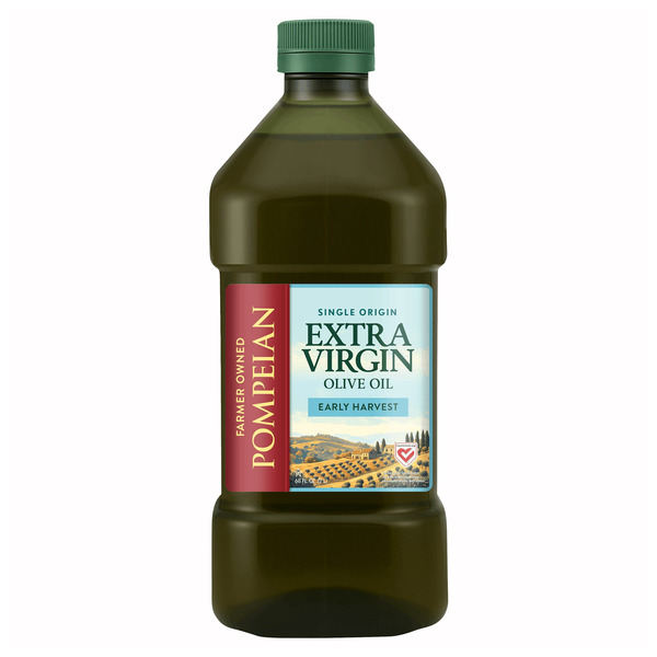 Pompeian Early Harvest Extra Virgin Olive Oil, 68 fl oz