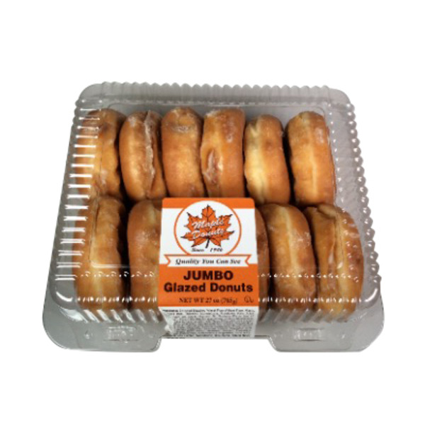 MAPLE DONUTS INC 12 Jumbo Glazed Donuts