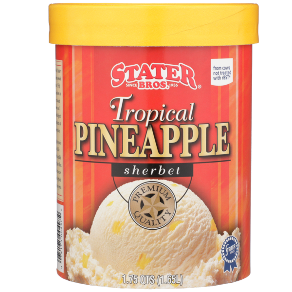 Stater Bros Tropical Pineapple Sherbet (1.75 qt) Instacart