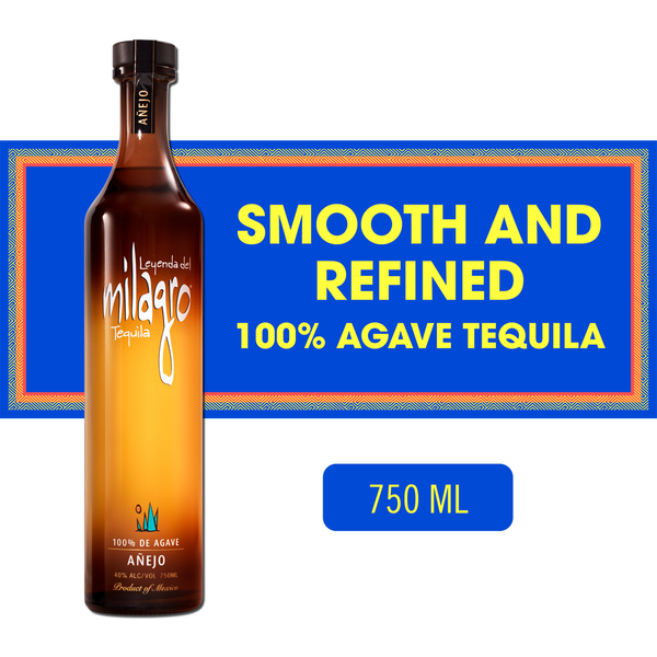 Milagro Añejo Tequila Same-Day Delivery | Binny's Beverage Depot