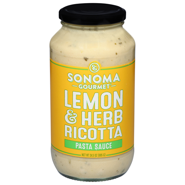 Sonoma Gourmet Lemon & Herb Ricotta Pasta Sauce Same-Day Delivery
