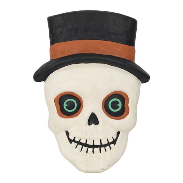 Ashland Skull in Top Hat Wall Décor