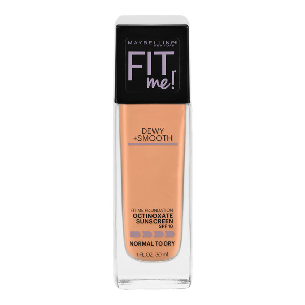 Maybelline Dewy + Smooth Liquid Foundation Makeup with SPF 18, Sun