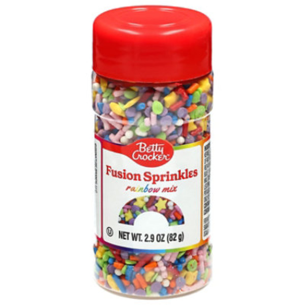 Betty Crocker Fusion Sprinkles, Rainbow Mix