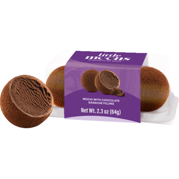Hissho Sushi Chocolate Ganache Little Moons Mochi 2 Pack