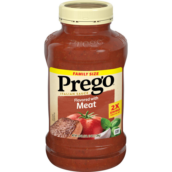 Prego Flavored with Meat Pasta Sauce