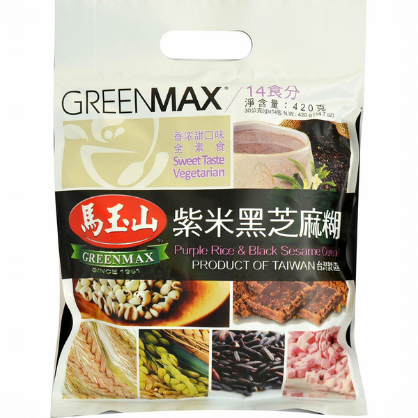 Greenmax Purple Rice & Black Sesame Cereal