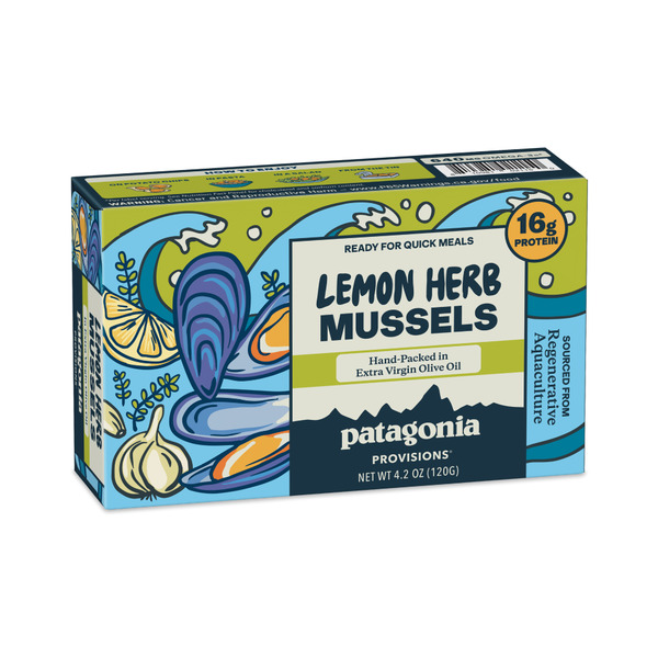 Patagonia Provisions Lemon Herb Mussels Same-Day Delivery or