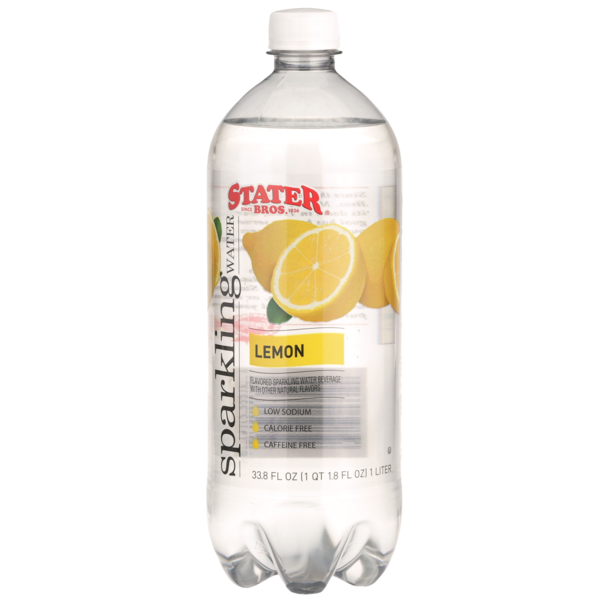 Stater Bros Lemon Flavored Sparkling Water Beverage (33.8 fl oz