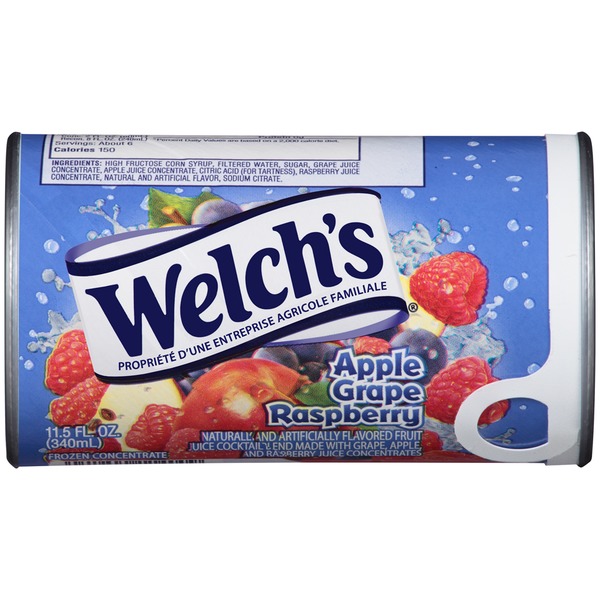 Welch's Apple Grape Raspberry Juice Concentrate (11.5 fl oz) - Instacart