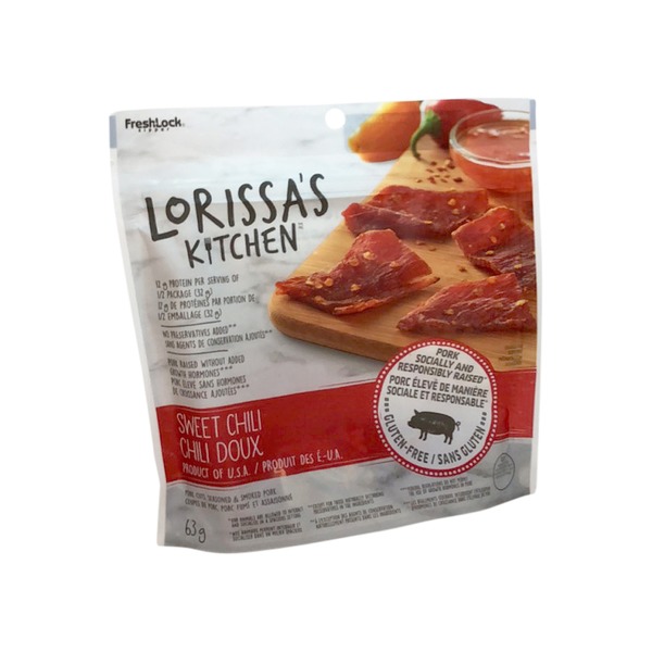 Lorissa's Kitchen Sweet Chili Pork Jerky (63 g) Instacart