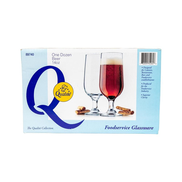 QUALITE 14Z BEER GLASS DZ