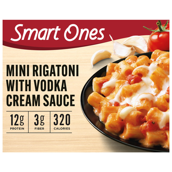 Smart Ones Mini Pasta with Tomato Vodka Cream Sauce & Mozzarella