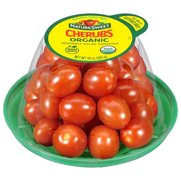 NatureSweet Organic Cherub Grape Tomatoes, Package Same-Day