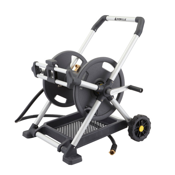 Gorilla Hose Reel Aluminum 225-ft Cart Hose Reel