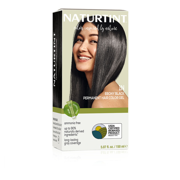 Naturtint Permanent Hair Color, 1N Ebony Black Same-Day Delivery