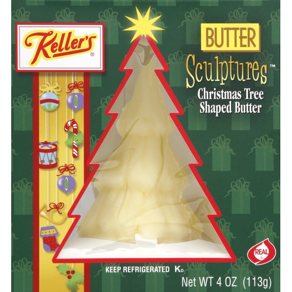 Keller's Butter, Christmas Tree Shaped (4 oz) Instacart