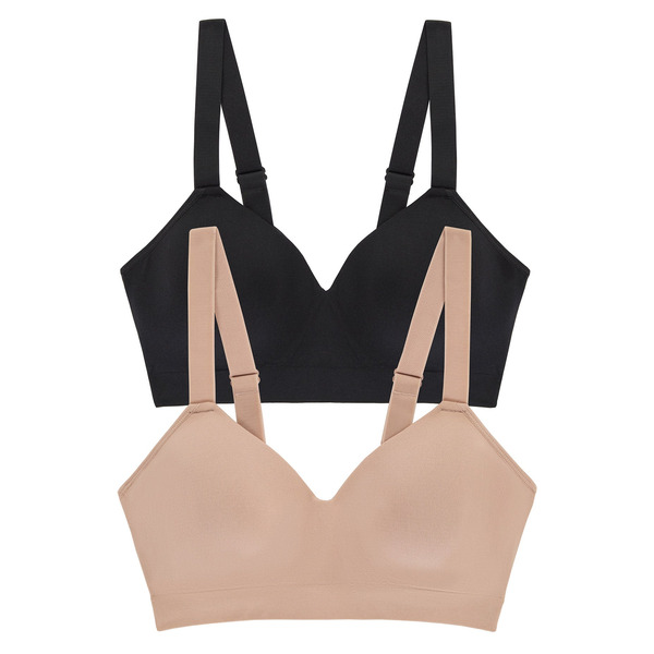 Jones New York Women's Smooth Comfort Wire Free Bra, S