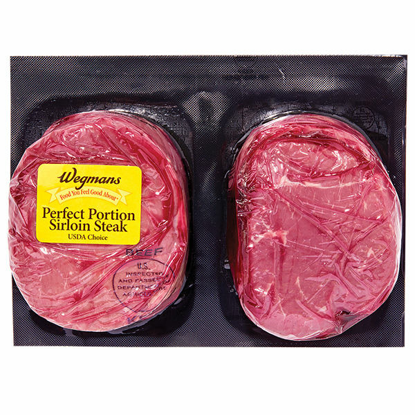 Wegmans Wegmans Perfect Portion Boneless Beef Sirloin Steak SameDay