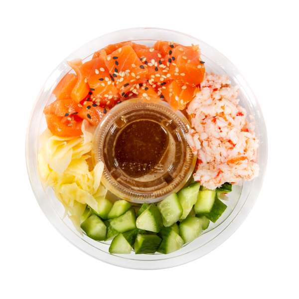 FujiSan Sushi Salmon Poke Bowl