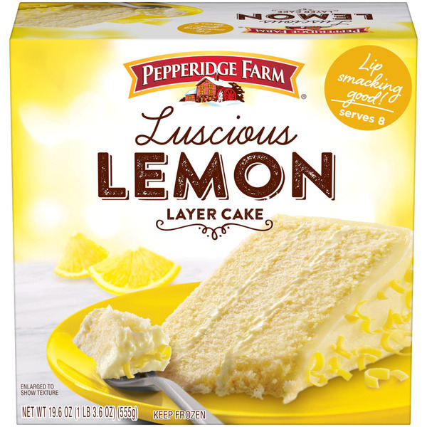 Pepperidge Farm Frozen Lemon Layer Cake