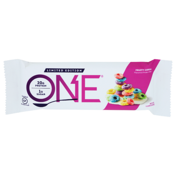 One Bar Fruity Cereal Limited Edition One Protein Bar Same-Day Delivery ...