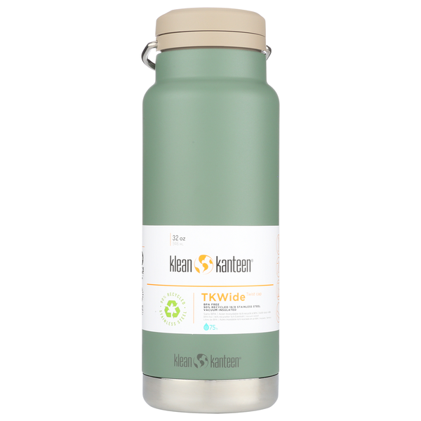 Klean Kanteen Tkwide 32Oz (W/ Twist) Sea Spray Same-Day Delivery