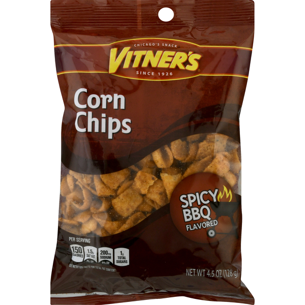 macro spicy bbq corn chips