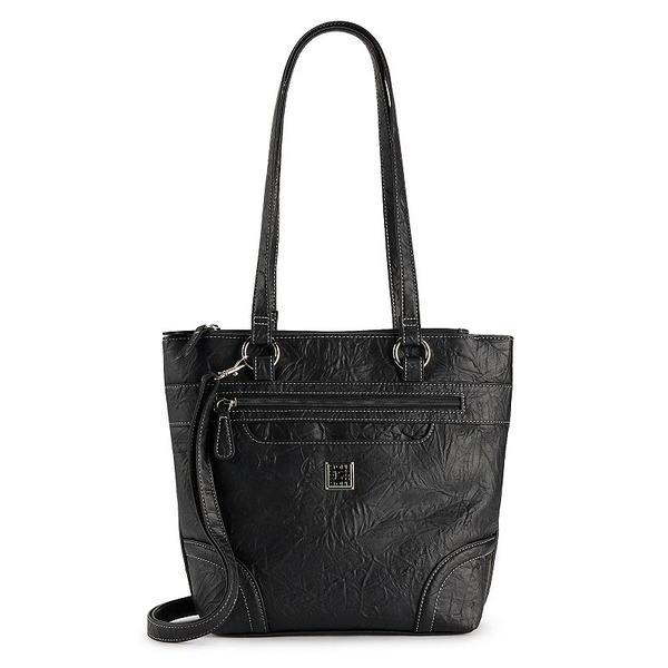 Stone & Co. Nancy Leather Tote Bag, Black